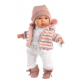 Lelle Julia 42 cm, raud, runā, ar mānekli, mīkstais ķermenis Spānija LL42406