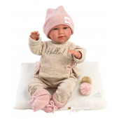Lelle Mimi 42 cm (raud, runā, ar mānekli, mīkstais ķermenis, lokas rokas un kājas) Spānija LL74020