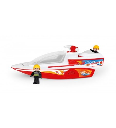 Пожарная лодка с насосом + катамаран (в коробке) 40 cm L04721
