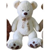Plīša lielais lācīs 105 cm ( M3346) baltais 143556-1