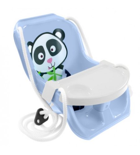 Bērnu šūpolītes Panda ar galdiņu 39x33,5x33,5 cm maks. 25 kg 12606