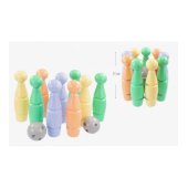 Ķegļu komplekts boulings 5051 30 cm 9 kegli un 2 bumbas