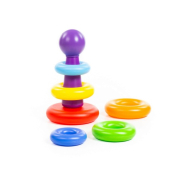 Piramīda attīstoša Ring-ball (8 elementi), h = 240 mm PL62383 