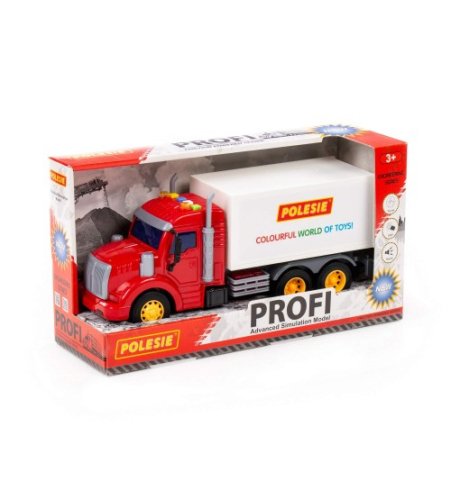 Auto furgons "Profi" inerci (ar gaismu un skaņu) 30 cm PL93455