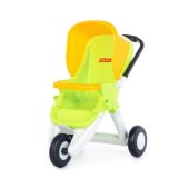 Ratiņi lellēm "Anita" 3 riteņi (zaļi) PL95213