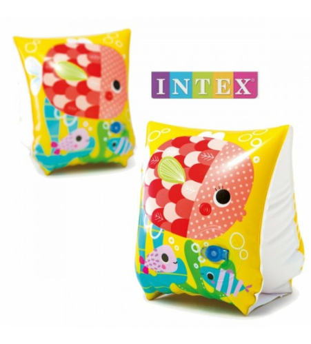 Roku pludiņi bērniem Tropiskās zivis 23x15 cm 3-6 gadiem 58652