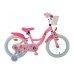 Bērnu velosipēds 16 collas Disney Princess (rokas+kājas bremzes, uz 85% salikts) (4-6 gadiem) VOL21580