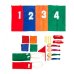Āra sporta dienas komplekts olu skriešanai 4 bērniem 3+ FB255358