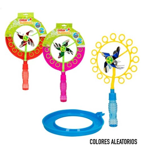Ziepju burbuļi ar vējdzirnavām Color Bubbles dažādas 85 ml CB37795