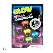 Gredzentiņi tumšā spīdoši komplekts (6 gb.) 3+ CB37797