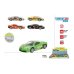 Metāla auto modelis Racing ar inerci 1:43 dažādas CB37875