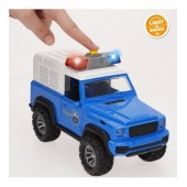 Машинка Джип Полиция (свет, звук, инерция) 23 см CB39053