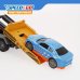 Автокран с машиной (свет, звук, инерция) 33 cm CB39058