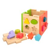 Figūru šķirotājs (sorteris) no koka 12 men + CB42139