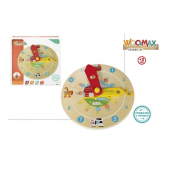Koka pulksteņi 18 cm CB46459