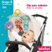 Karuselis muzikālais uz baterijām bērnu gultiņai no 0 men CB46704