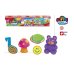 Plastilīna komplekts 5 krāsas 2+ CB46722