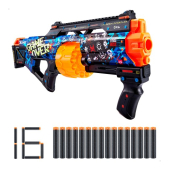 Pistole ar 16 porol. šautriņām līdz 27 m X-Shot Skins ZURU 8 g+ CB46923