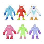 Elastīgo figūriņu komplekts 6 gb. 8 cm Stretchapalz Monster Series CB47718