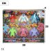 Elastīgo figūriņu komplekts 6 gb. 8 cm Stretchapalz Monster Series CB47718