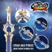 Infinity Nado — spēļu kaujas komplekts ar 3D griežamo vilciņu Fury Wave Dragon, palaišanas zobenu un galveno jostu 5+ CB48093