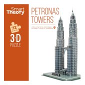 Puzle 3D Petronas torņi Kualalumpur 72 gb. CB49659