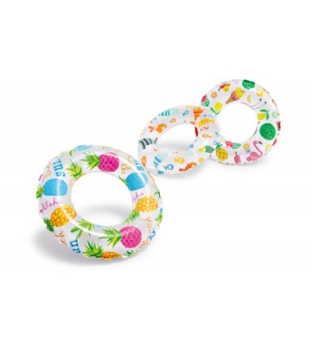 Peldriņķis piepūšams bērniem 51 cm 3-6 gadiem dažādas 59230