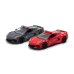 Metāla auto modelis 2021 Corvette (Police/Firefighter) 1:36 KT5432PR