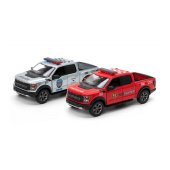 Metāla auto modelis 2022 Ford F-150 Raptor (Police/ Firefighter) 1:46 KT5436PR