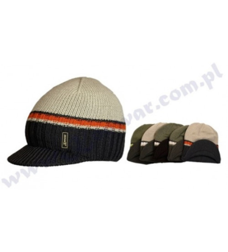 50-54 cm cepure zaļa un brūnas krāsas ar nagu P-CZ-258E
