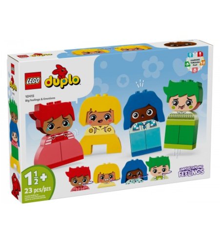Lego Duplo Stipras jūtas un emocijas 23 gb. 1,5+ 10415