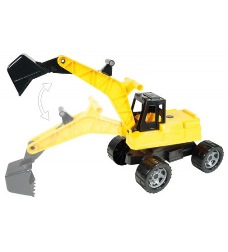 Lielās bērnu mašīnas Ekskavators LENA MAXI 65 cm (kastē) L02047