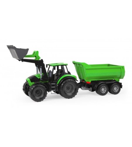 Трактор Worxx Fahr Agrotron 7250 TTV с прицепом 76 cm (в коробке) Lena Чехия L04617