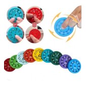 Izglītojoša rotaļlieta (atņemšana/saskaitīšana) Math Fidget Spinner, 9gab. R144235