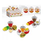 Konstruktors Fast Food kapsulā dažādas HW19109440