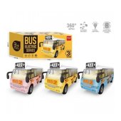 Autobus 17 cm (gaisma, skaņa, 5 ritenis) dažādas HW21071999
